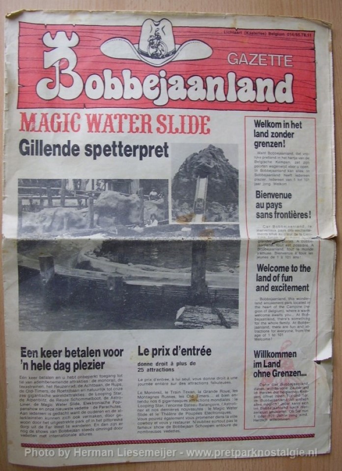 Bobbejaanland Gazette