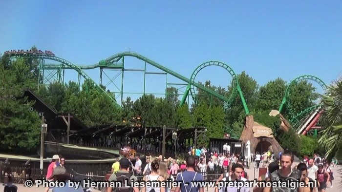 Gardaland - Achtbaan Shaman, voorheen Magic Mountain Gardaland - Achtbaan Shaman, voorheen Magic Mountain
