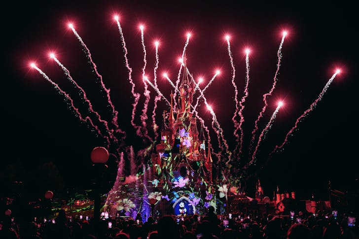 Disneyland Parijs: Vuurwerkshow Winter