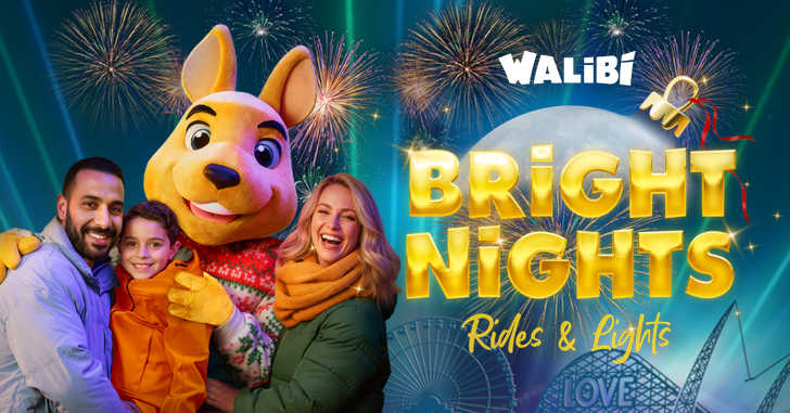 Bright Nights Walibi Holland: magisch winterplezier voor gezinnen